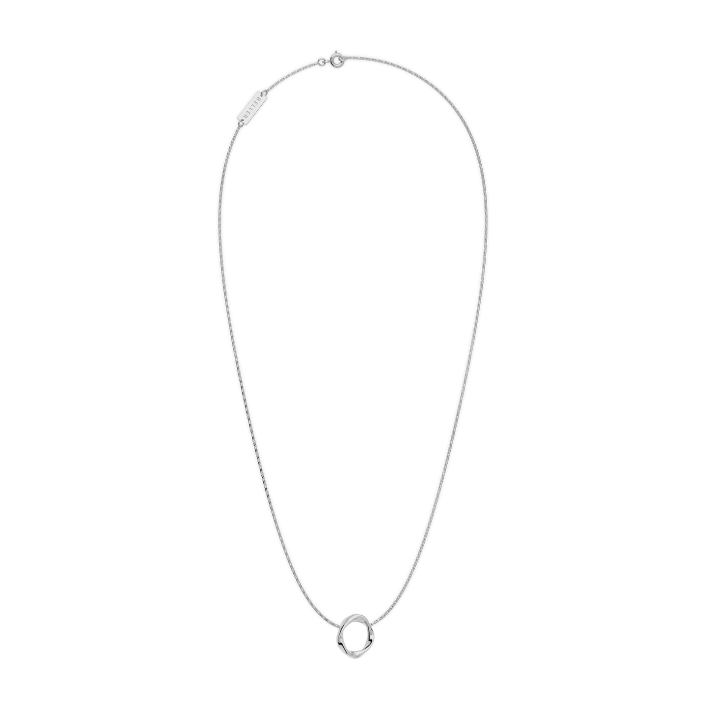 Naszyjnik srebrny Twirl N°3 - BELLER: Official Online Store & Luxury Jewelry Atelier