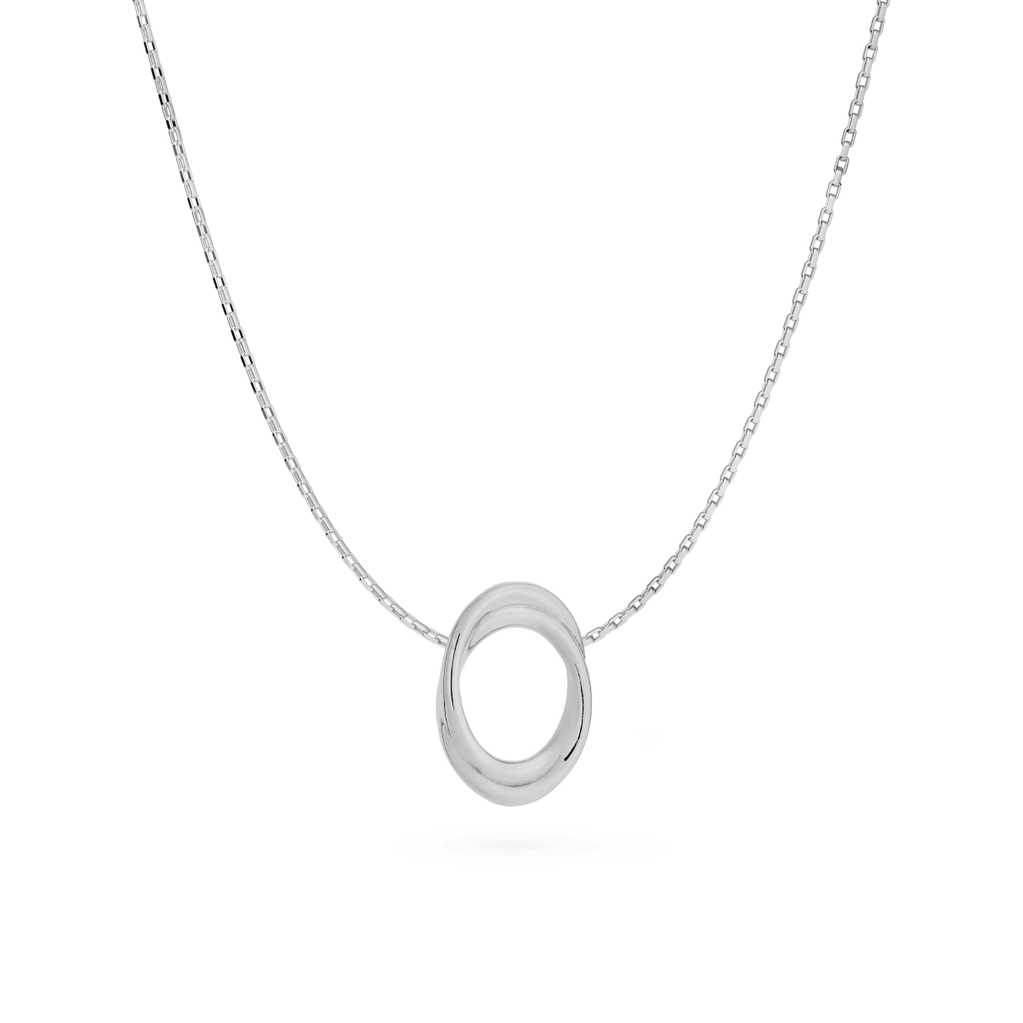 Naszyjnik srebrny Twirl N°2 - BELLER: Official Online Store & Luxury Jewelry Atelier